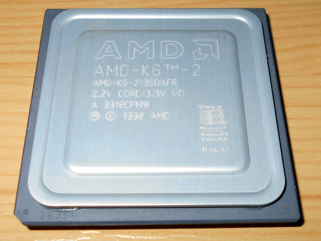 Antyk Odlschool AMD K6-2 350 Mhz