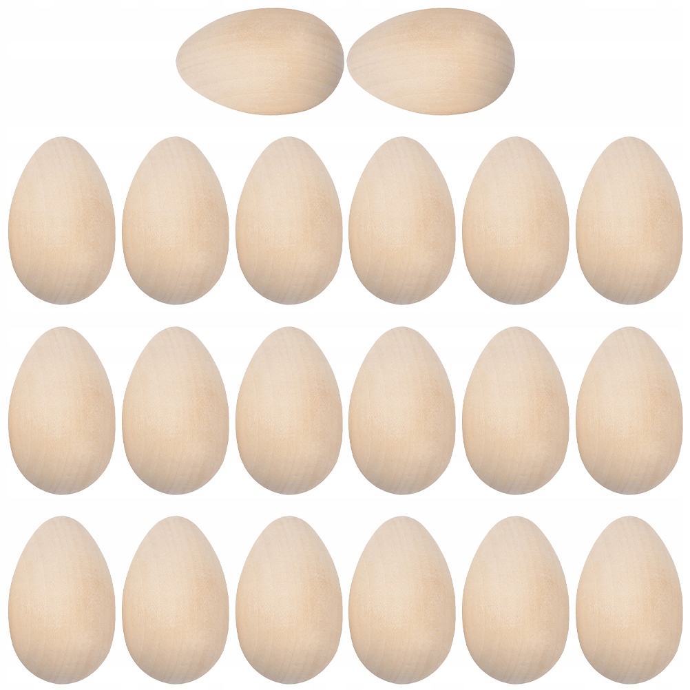 Easter Simulation Egg Wooden Imitation Eggs Child