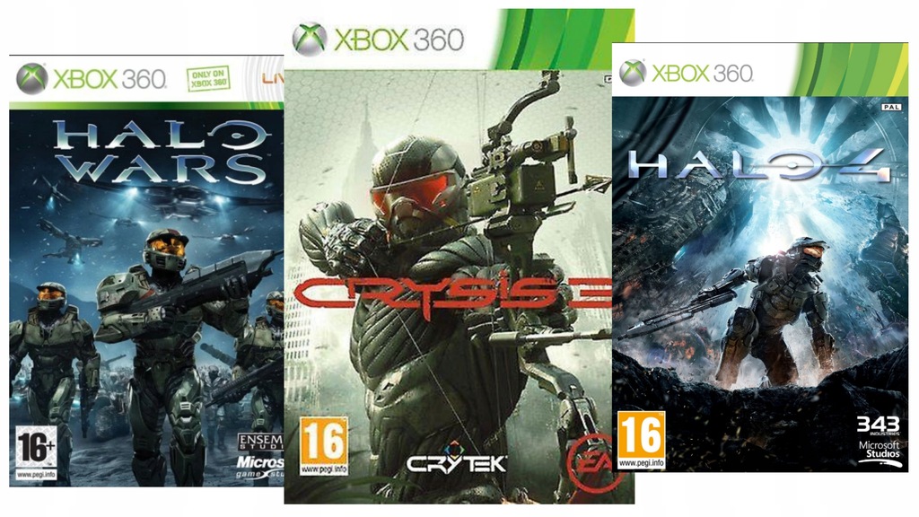 Zestaw Crysis Halo Halo Wars PS4 9347272807 oficjalne