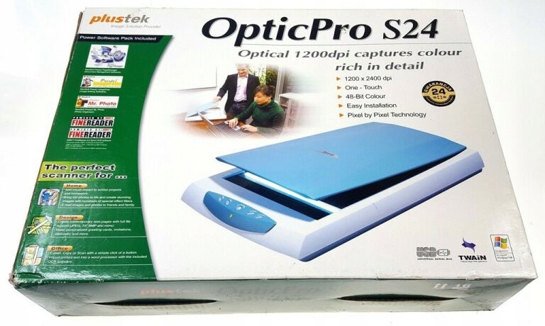 SKANER PLUSTEK OPTICPRO S24
