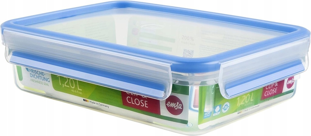 EMSA POJEMNIK PLASTIKOWY DO PRZECHOWYWANIA ŻYWNOŚCI 1,20L