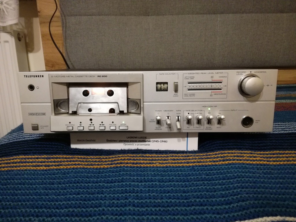 Magnetofon kasetowy Telefunken RC 200 - 15022654947 - oficjalne ...