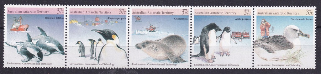 1988 Antarktyczne terytorium Australii pingwiny **
