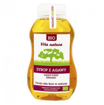 Syrop z agawy jasny BIO 350g - VITA NATURA