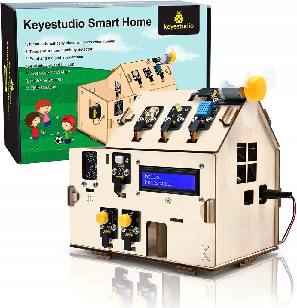 KEYESTUDIO ESP32 Smart home ARDUINO mikrokontroler moduł !!! OPIS !!!