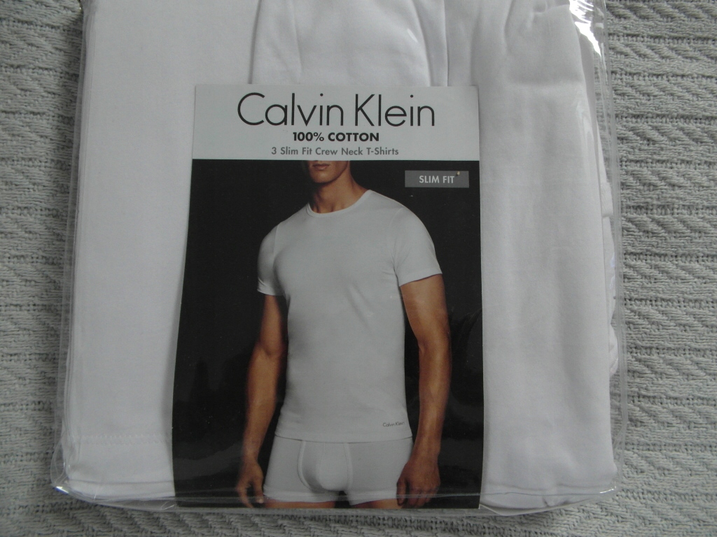 CALVIN KLEIN PODKOSZULKI MĘSKIE SLIM FIT 3 SZ R L