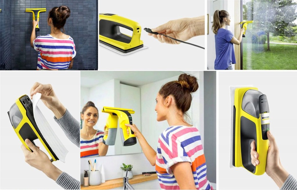 Купить СТЕКОНОМОЙКА KARCHER WV6 PLUS В ПОДАРОК ​​XXL НАБОР: отзывы, фото, характеристики в интерне-магазине Aredi.ru