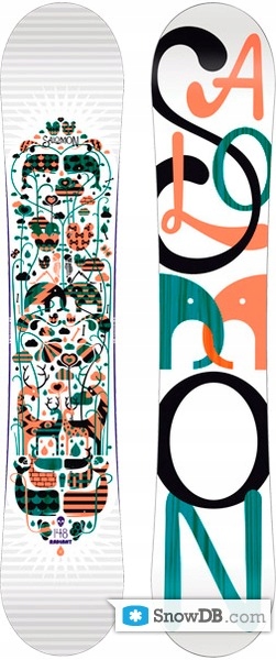 Deska snowboard Salomon Radiant 148cm