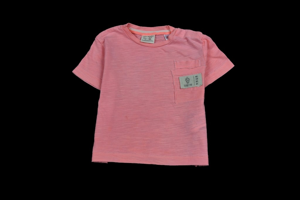 R2T093 ZARA __FY8 KOSZULKA T-SHIRT KIESZEŃ __3-6MI