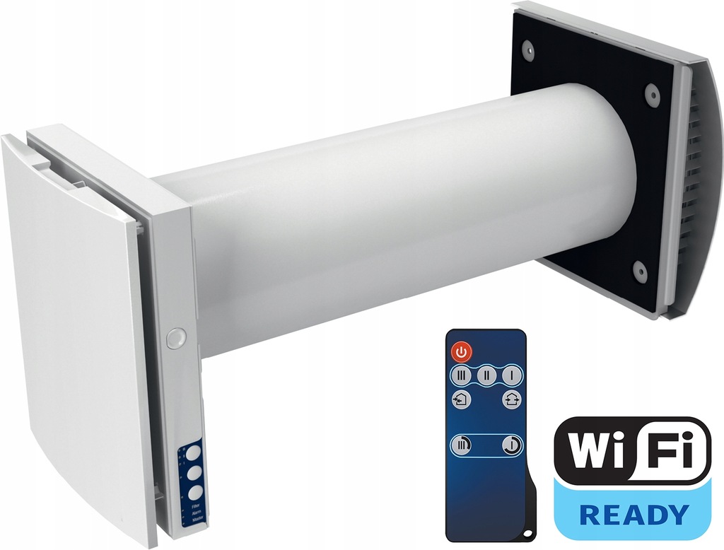 BLAUBERG Vento Expert Duo A30-1 S10 W V.2 Biały Rekuperator WiFi Łazienka