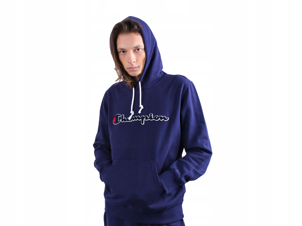 CHAMPION HOODED SWEATSHIRT BS536 ~XL~ Męskie Bluza