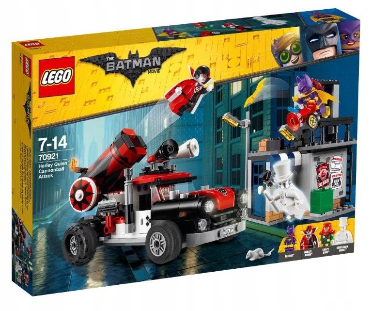 Klocki LEGO Batman Movie Armata Harley Quinn 70921