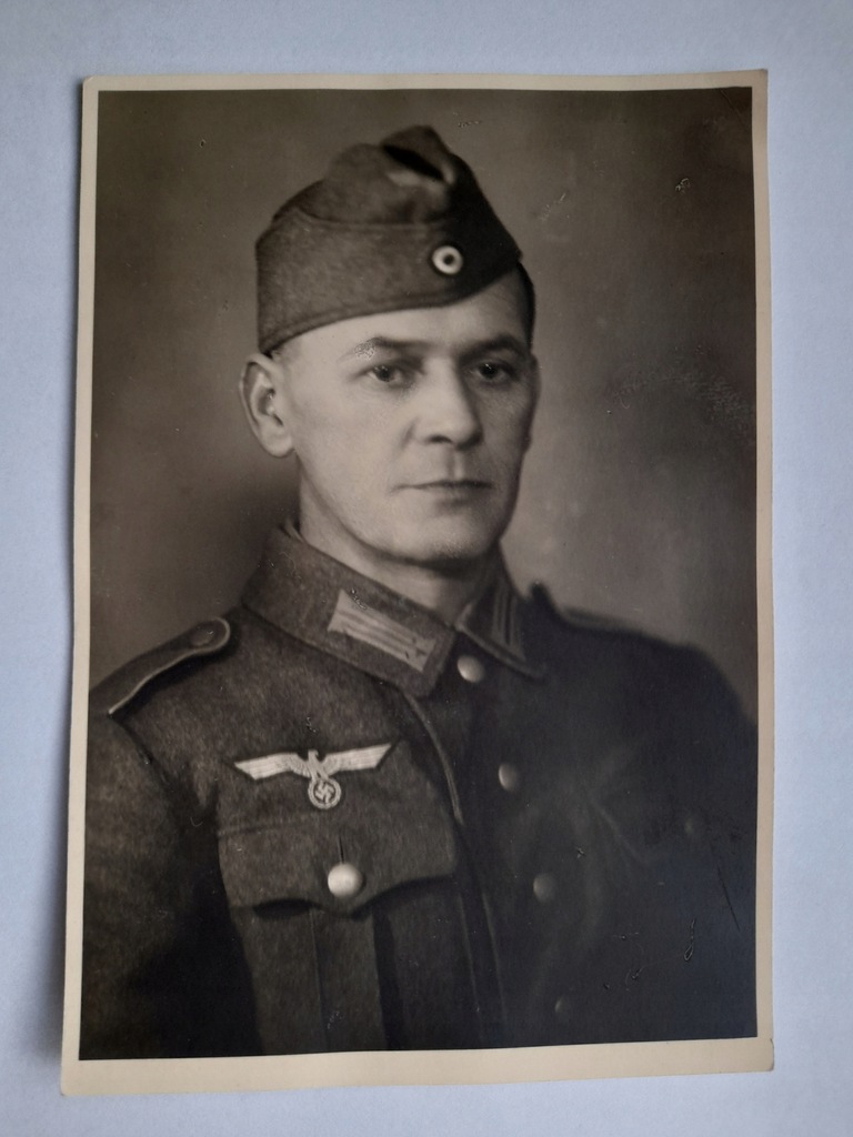 Zdjęcie żołnierz Wehrmacht Freiberg Saksonia