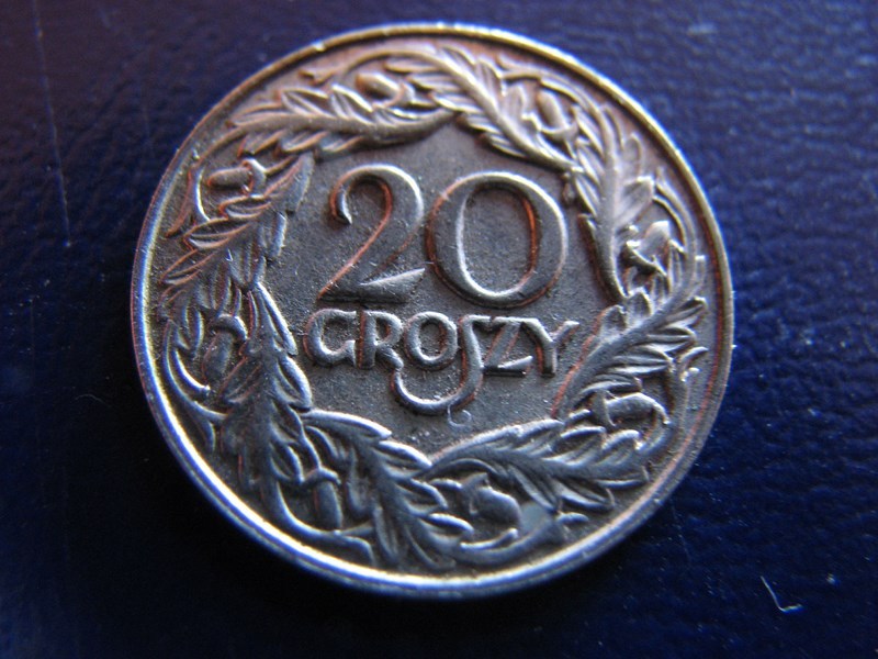 20 GROSZY 1923 BARDZO ŁADNA  - POZ125