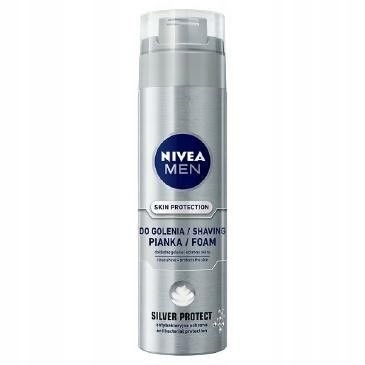 Pianka do golenia NIVEA 200ml silver