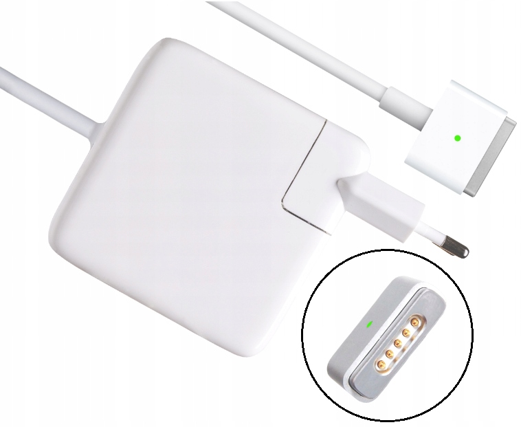 Mocny Zasilacz Ładowarka Do APPLE 85W 20V/4.25A MSafe 2 T-Type