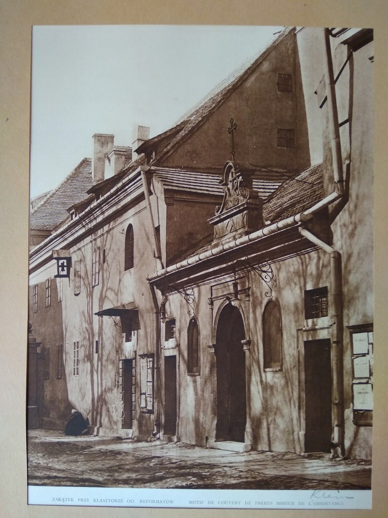 Klasztor Reformatów - Franciszek Klein Kraków 1915