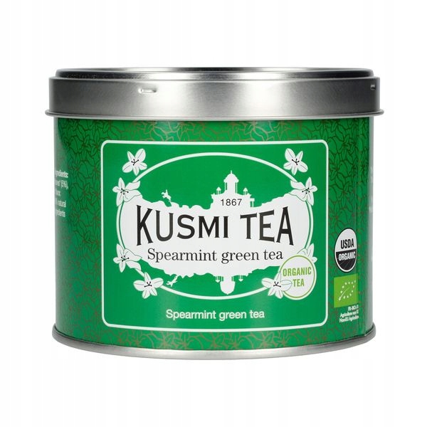 Kusmi Spearmint Green Tea sypana 100g