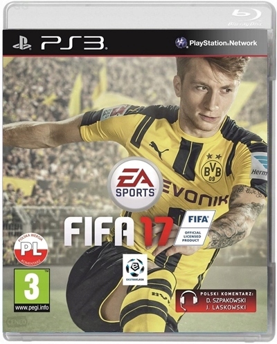 GRA FIFA 17 PL PS3 / POLSKI KOMENTARZ / DUBBING /