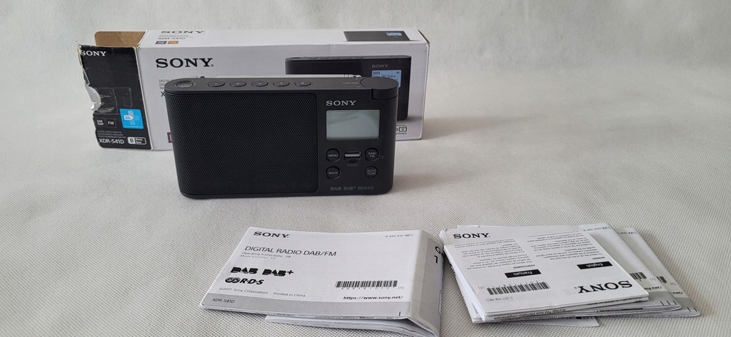 Radio SONY XDR-S41D - Czarne