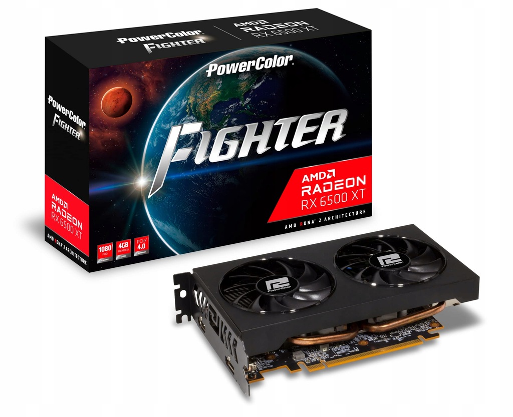 PowerColor Fighter Rx 6500XT 4GB GDDR6