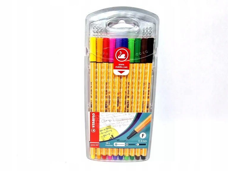 CIENKOPIS STABILO POINT 88 ZESTAW 10 KOLORÓW ETUI