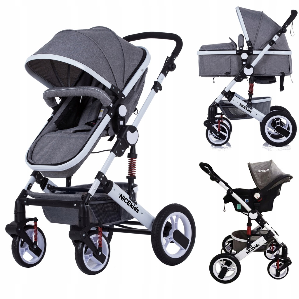 Купить NICEkids легкая коляска для детей 3 в 1: отзывы, фото, характеристики в интерне-магазине Aredi.ru