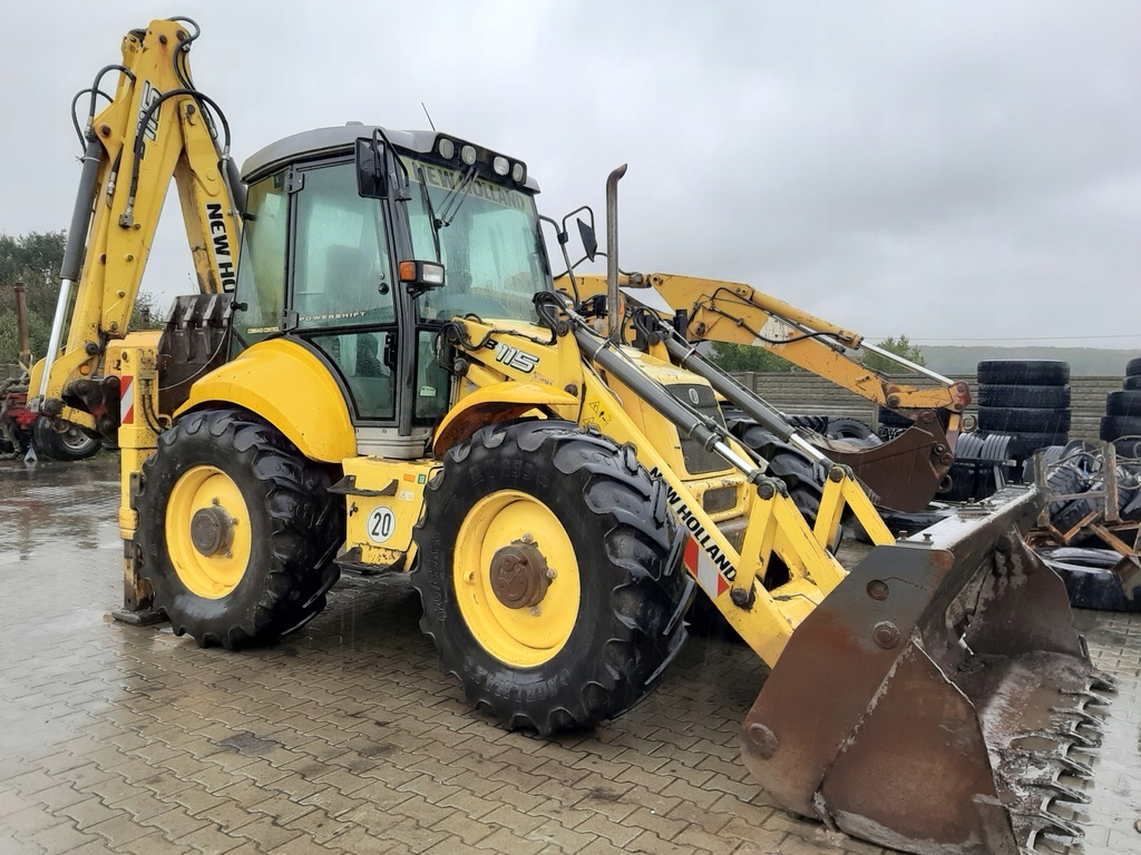 Купить Экскаватор-погрузчик New Holland B115-4PS 2007 г.в.: отзывы, фото, характеристики в интерне-магазине Aredi.ru