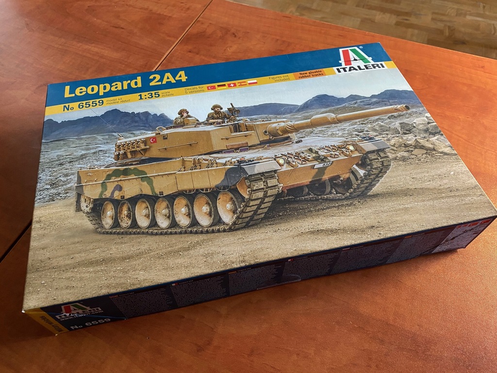 Italeri 6559 Leopard 2A4 Polskie Malowanie - 11500808210 - oficjalne  archiwum Allegro