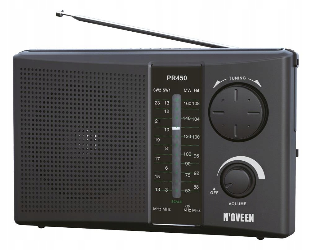 Radio przenośne Noveen PR450 Black