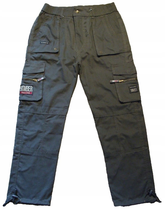 SPODNIE BOJÓWKI r. XL PERFECT BOMBER SZARE