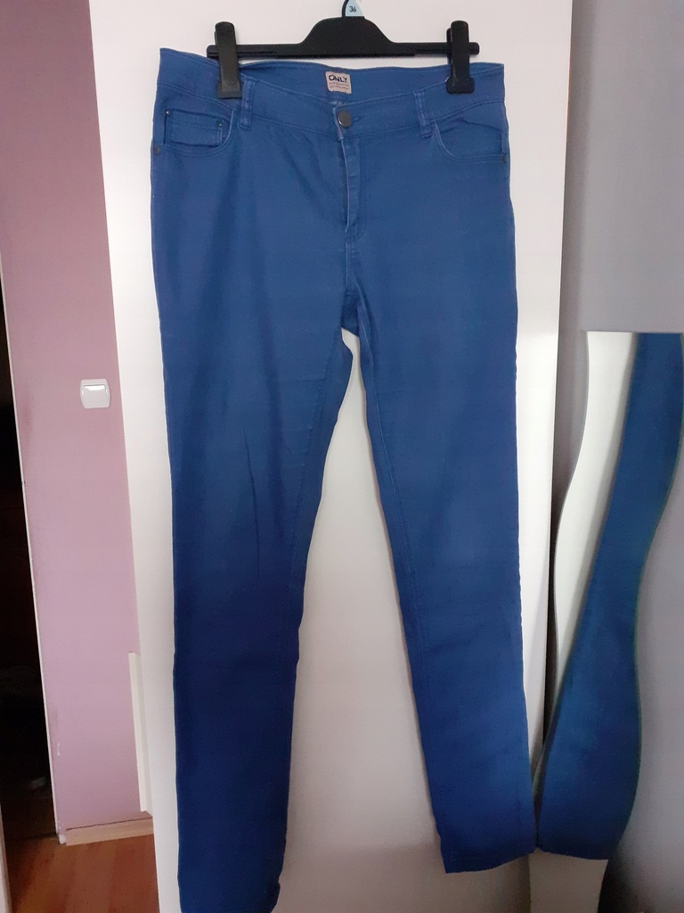 Spodnie jeansy niebieskie L Only damskie
