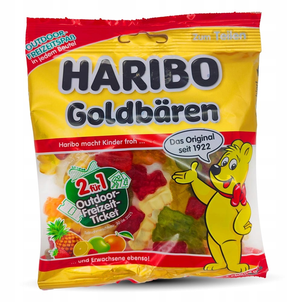 Żelki HARIBO Misie Goldbaren 175g
