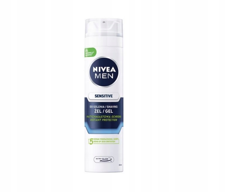 NIVEA MEN ŁAGODZĄCY ŻEL DO GOLENIA SENSITIVE 200M