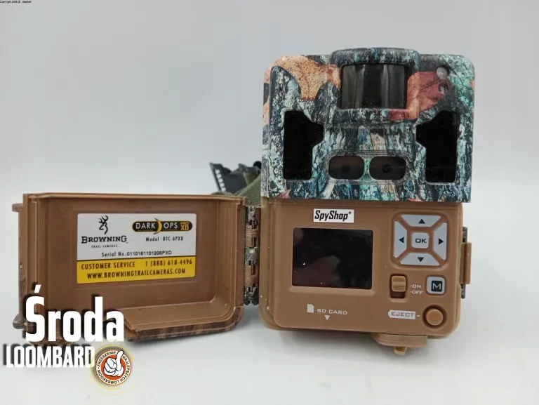 FOTOPUŁAPKA BROWNING BTC-6PXD PRO XD ZASILACZ 12462233997
