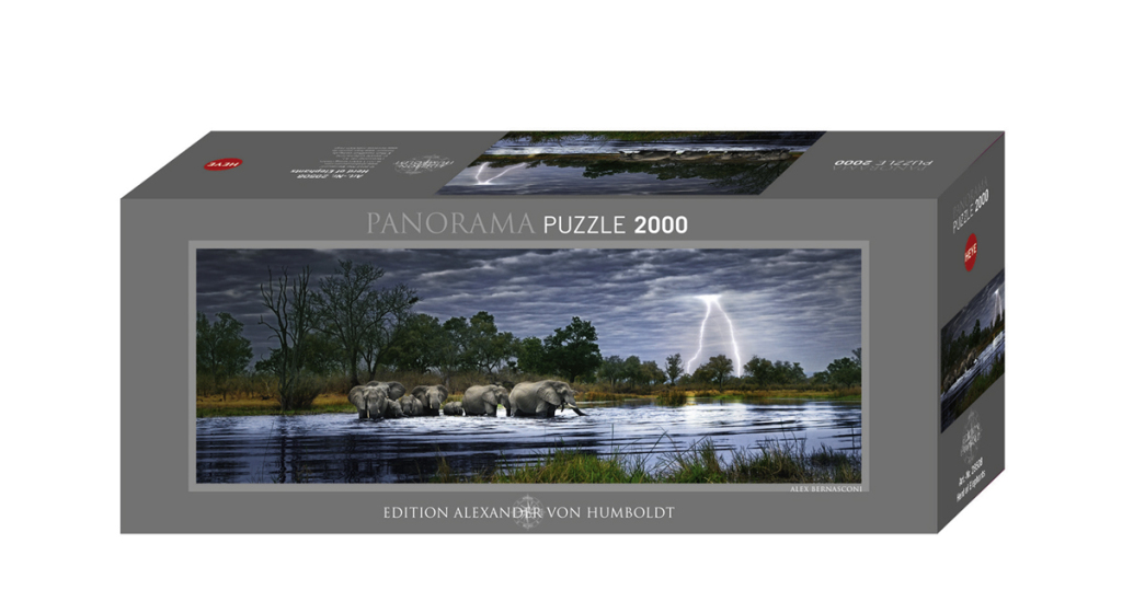 Puzzle panoramiczne 2000 el. 136x48cm  Humboldt