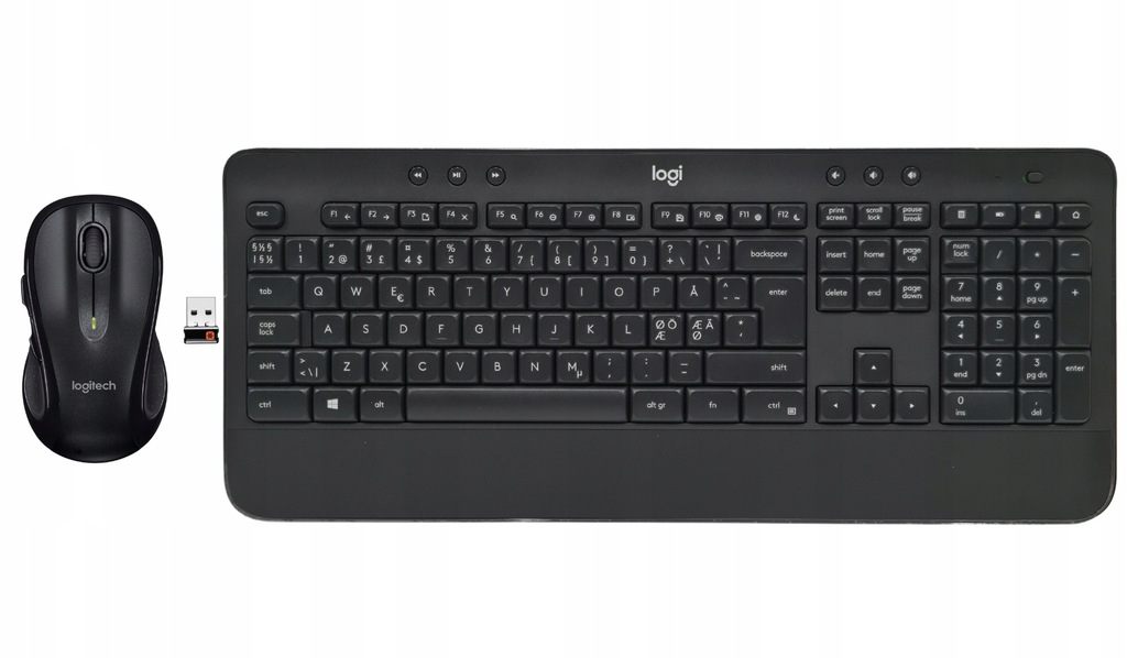 NOWY ZESTAW LOGITECH MK545 ADVANCED Mysz M510 Klawiatura K545 QWERTY Nordic