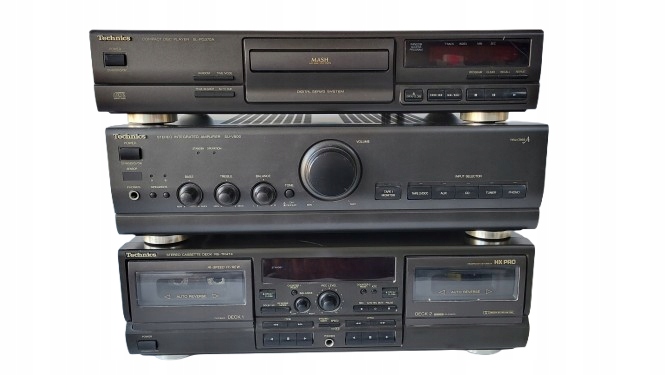 WIEŻA STEREO SEGMENTOWA TECHNICS SU-V500 SL-PG370A RS-TR474 STAN DB GWR