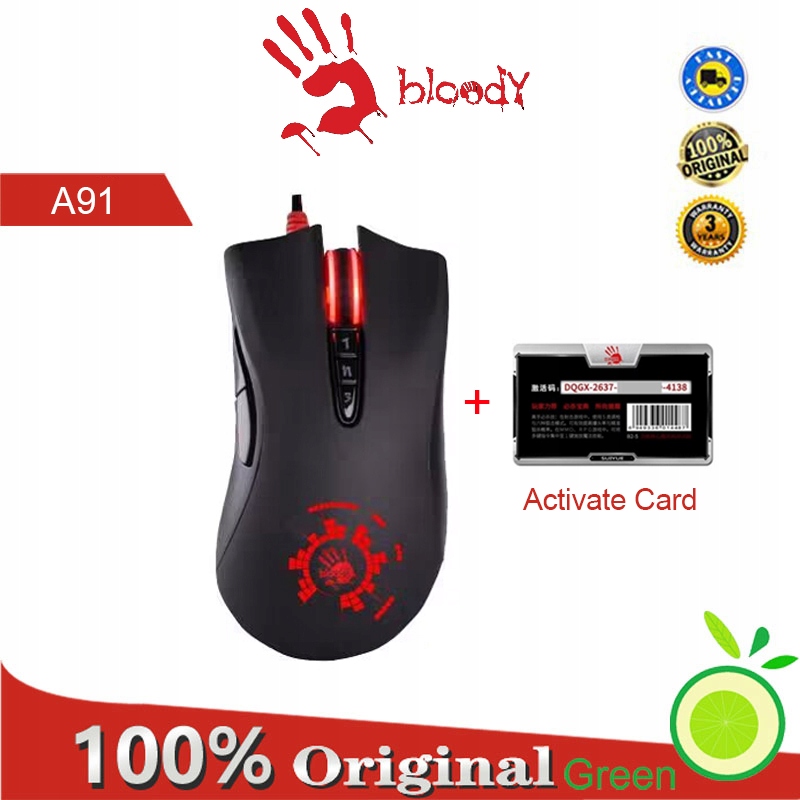 A4Tech Bloody A91 Mouse Micro Optical Switch