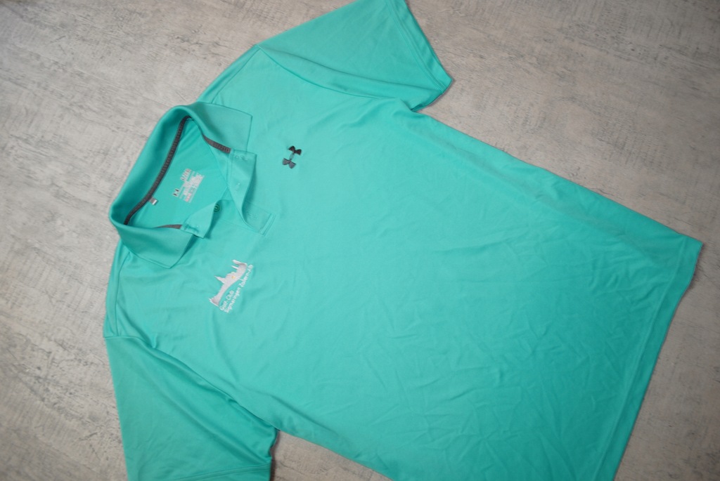 UNDER ARMOUR__świetna koszulka polo__logo__XL_