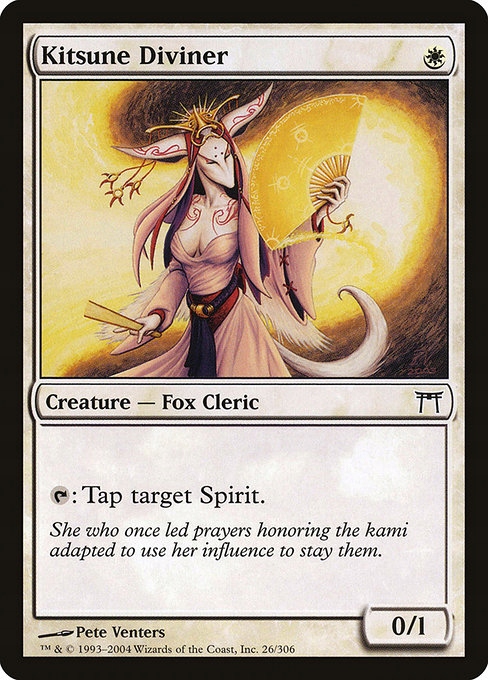 MtG: Kitsune Diviner (CHK)