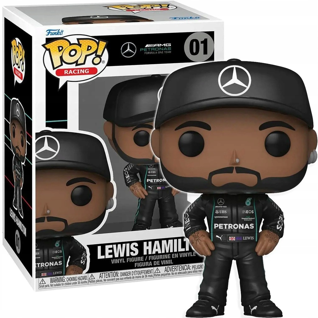 Figurka Funko POP! F1 Lewis Hamilton Winylowa 01 12622915544