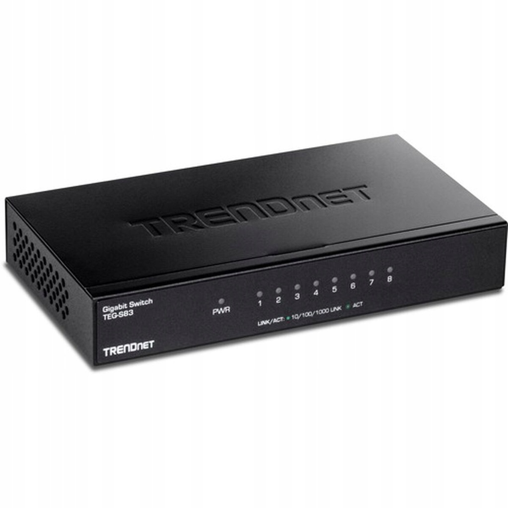 TRENDnet Switch 8 Port Gbit Desktop Switch w metal case