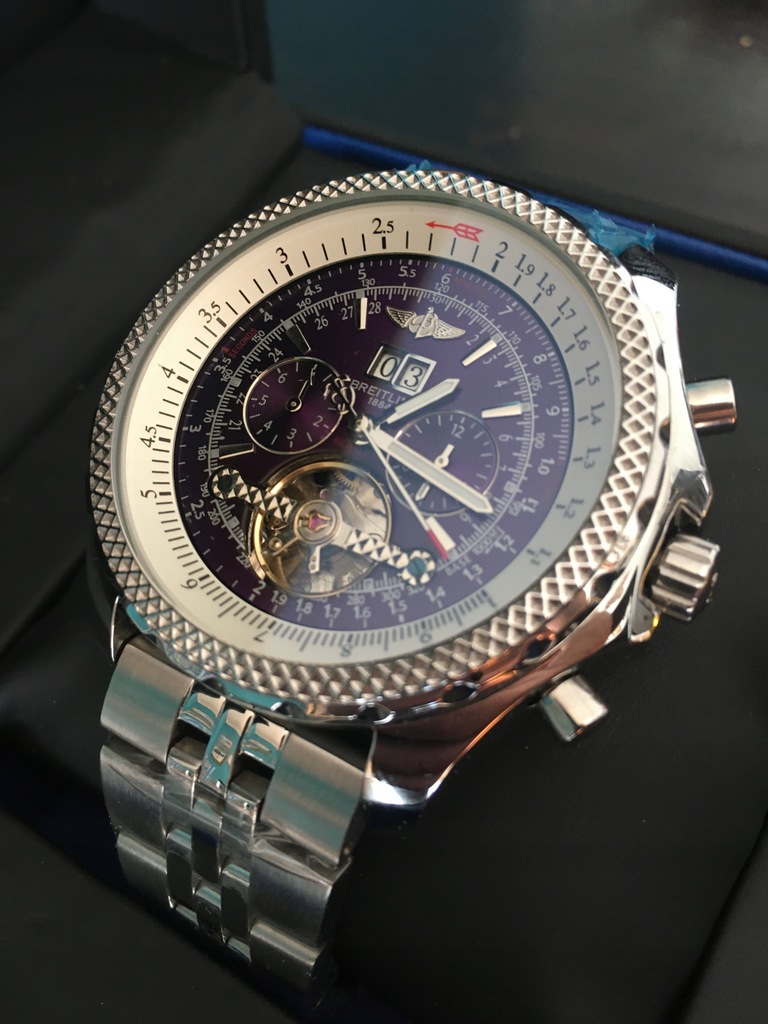 NOWY zegarek męski Breitling for Bentley replika