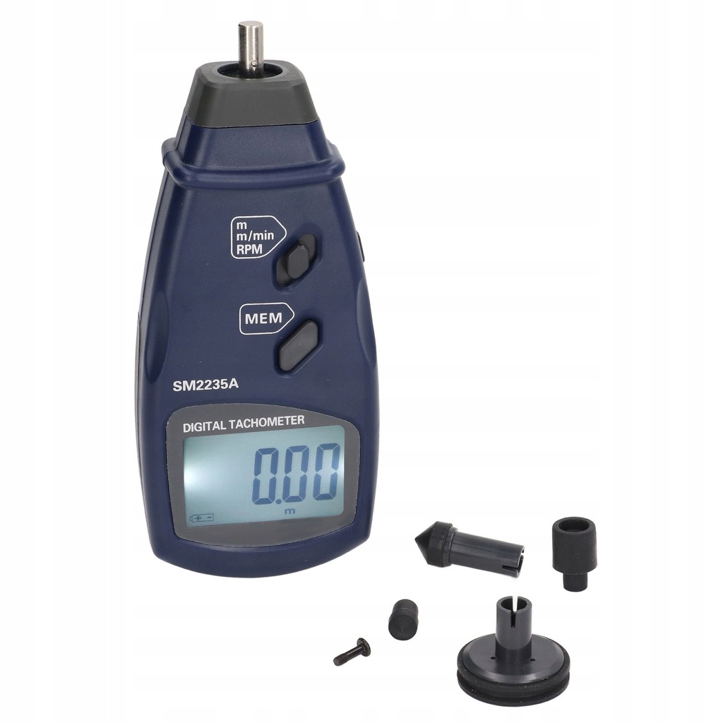 Cyfrowy obrotomierz RPM Meter Contact Handheld 13267192953
