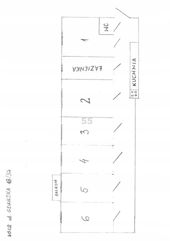 Mieszkanie, Łódź, Śródmieście, 67 m²