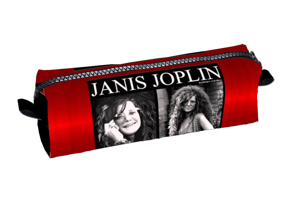 Piórnik JANIS JOPLIN WZORY FULL PRINT z POLSKI