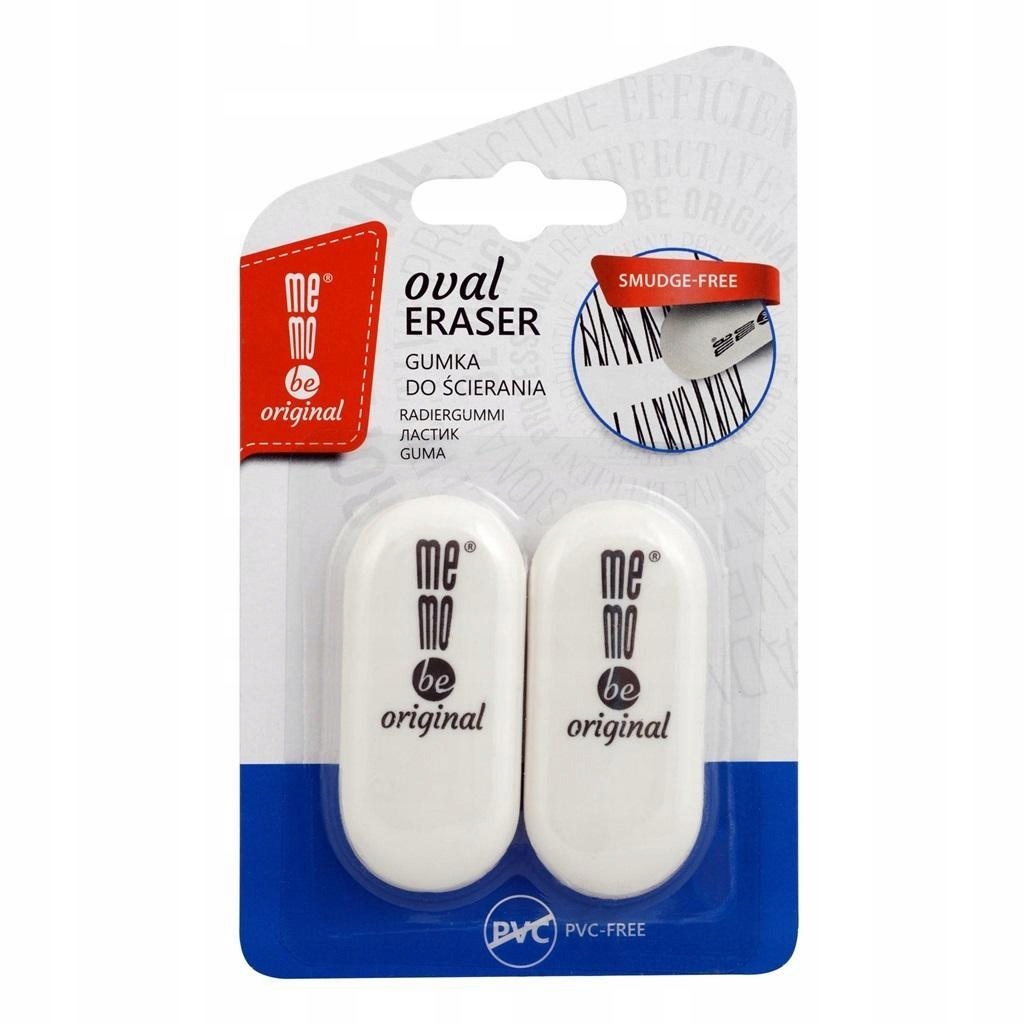 GUMKA DO MAZANIA OVAL BIAŁA 2SZT MEMOBE, MEMOBE