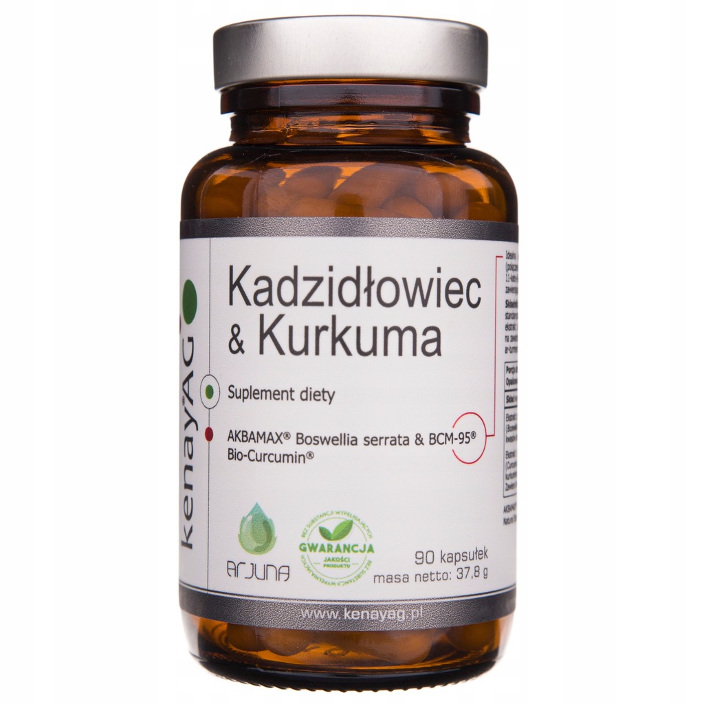 Kenay Kadzidłowiec + Kurkuma BCM-95 BOSWELLIA 90k