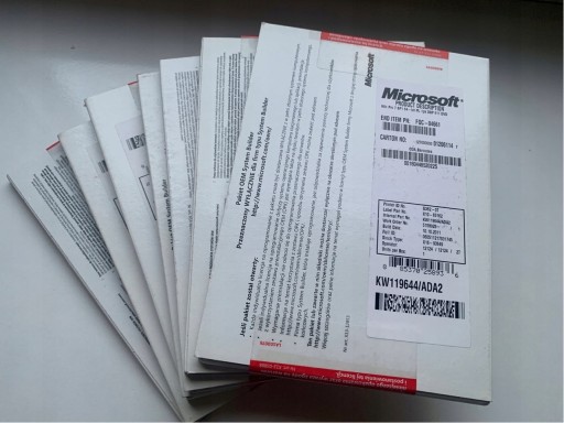 Microsoft Windows 7 Pro NOWE